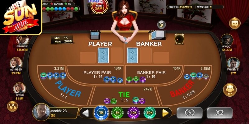 Mẹo chơi Baccarat tại Sunwin