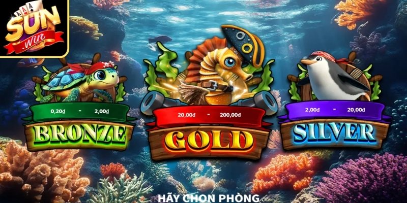 Nhiều phòng chơi phù hợp