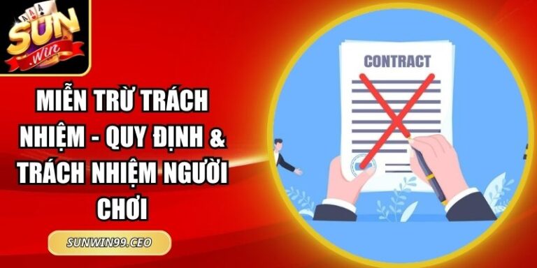 miễn trừ trách nhiệm