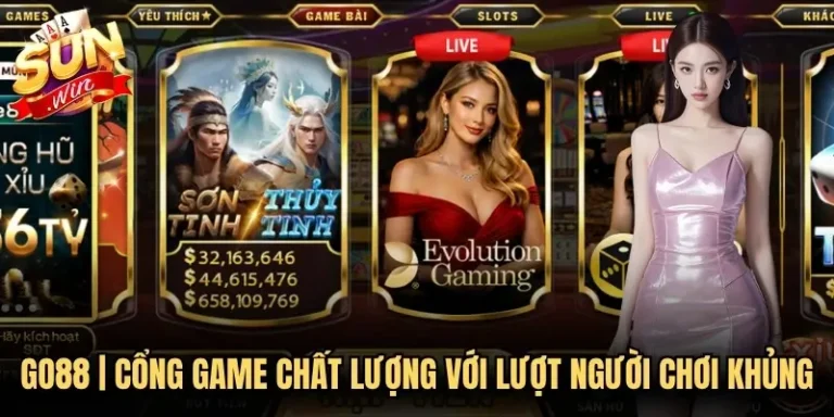 Go88 | Cổng Game Chất Lượng Với Lượt Người Chơi Khủng 2 cổng game go88