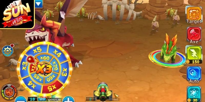 Hệ thống vũ khí hủy diệt trong Dinosaur Tycoon 