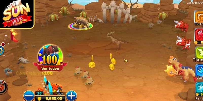 Dinosaur Tycoon II - Săn Khủng Long Nhận Thưởng Cực Lớn 3 Duy trì thanh năng lượng để săn quái thú