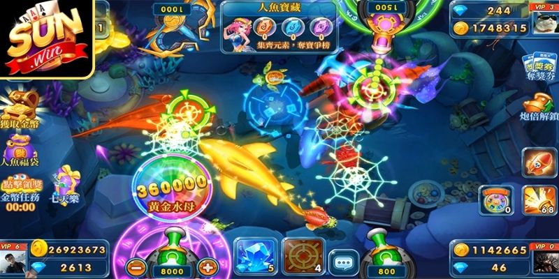 Game Fishing Split sở hữu nhiều tính năng đặc biệt